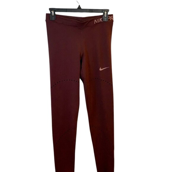 Nike Pro Hyperwarm Dri-FIT Leggings Womens Activewear Training Tights- M- NWT - Picture 4 of 12